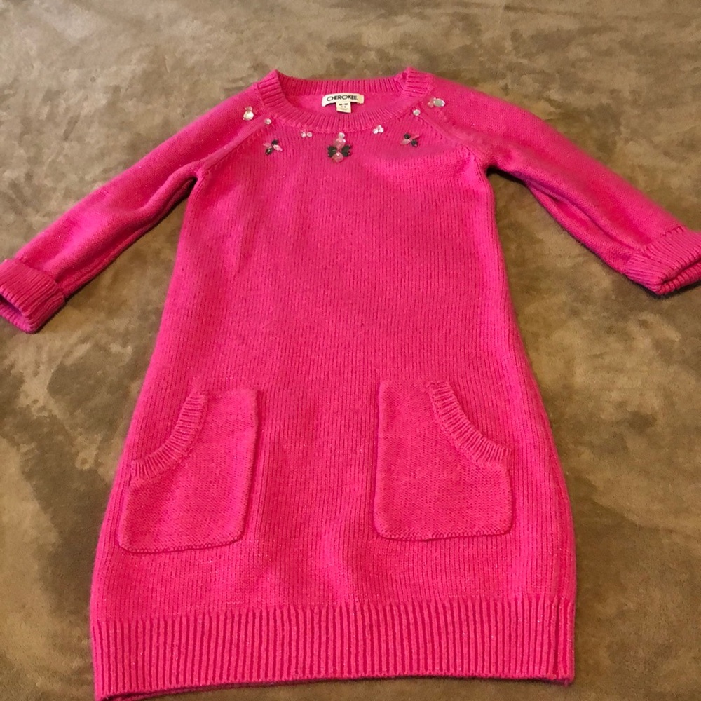 Girls sweater dress